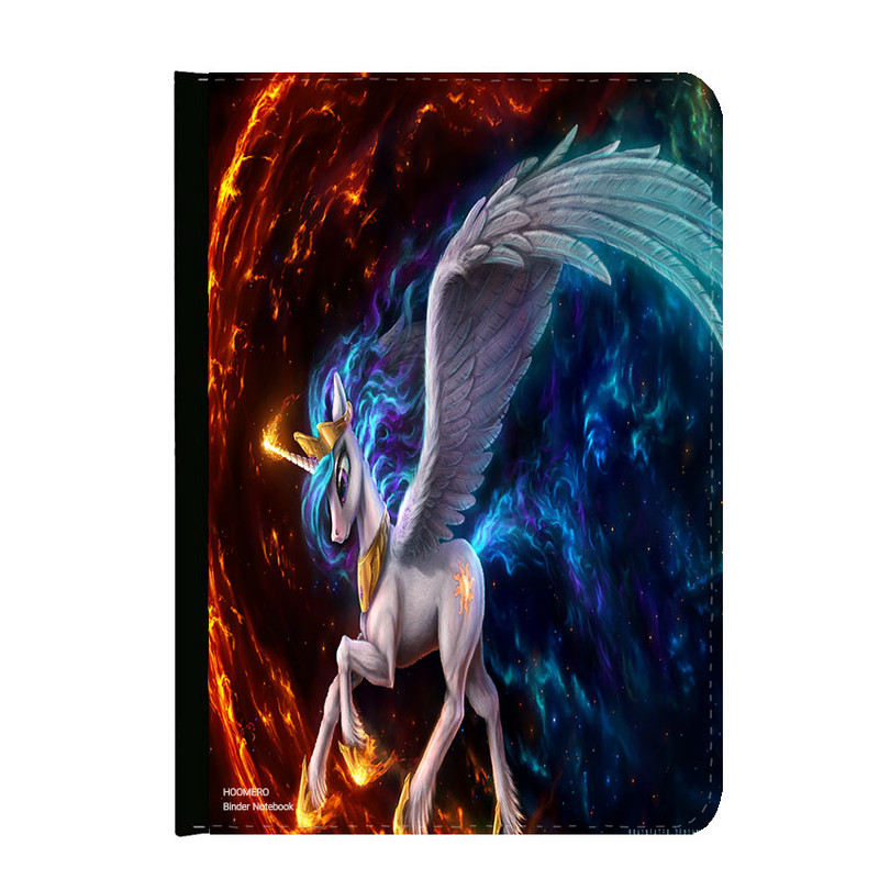 کلاسور هومرو مدل KL2211 طرح دخترونه فانتزی My Little Pony