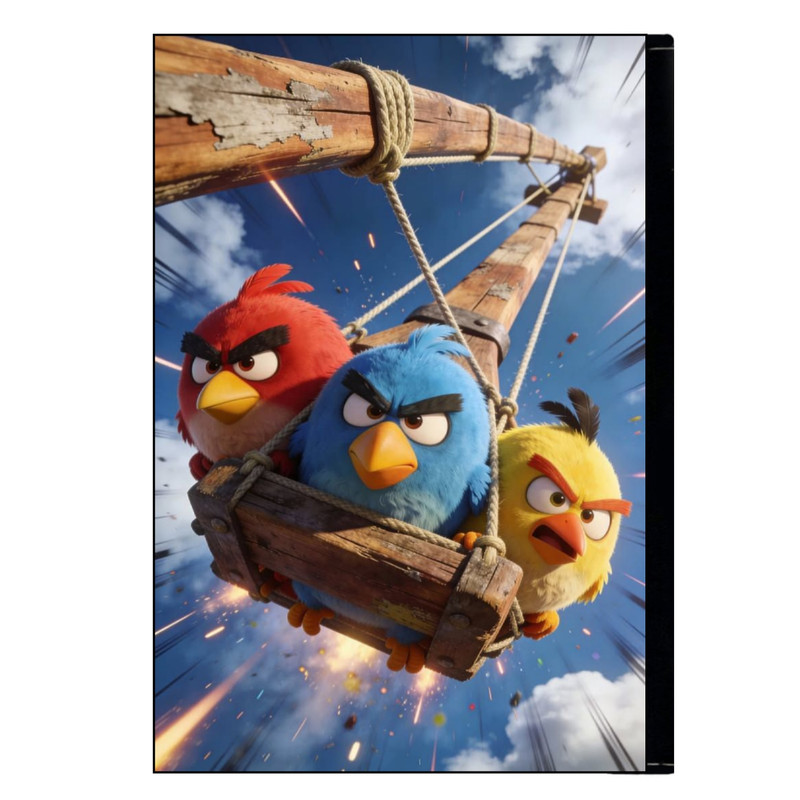کلاسور مدل angry birds