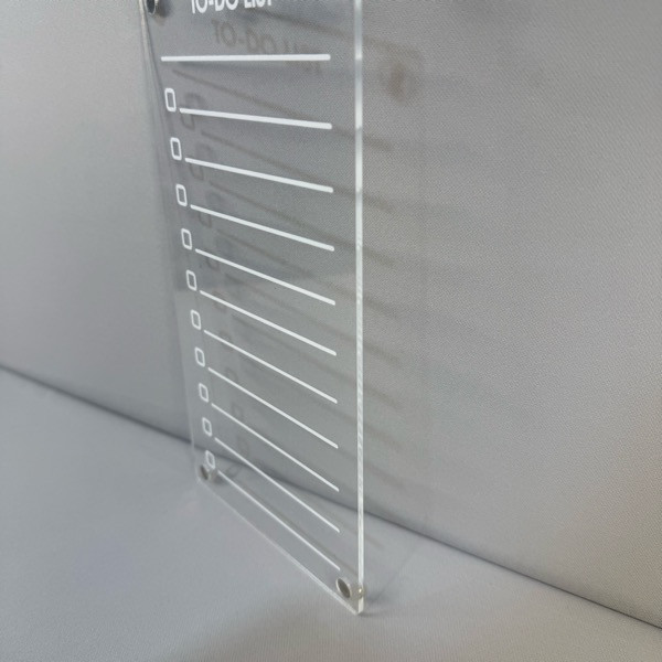 تخته وایتبرد مدل چک لیست روزانه سایز 23x12x0.3 سانتیمتر