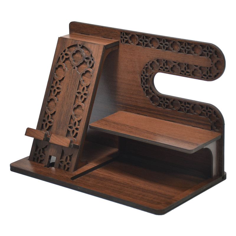استند لوازم اداری رومیزی مدل TS-101 طرح اسلیمی