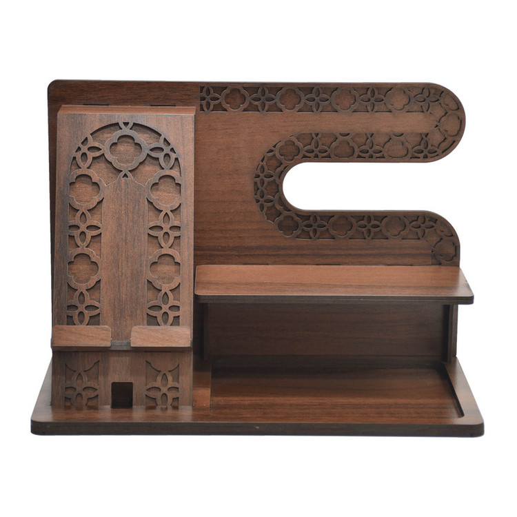 استند لوازم اداری رومیزی مدل TS-101 طرح اسلیمی
