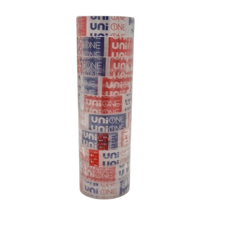 چسب نواری یونی وان کد 12466 عرض 1.8 سانتی متر بسته ۱۰ عددی