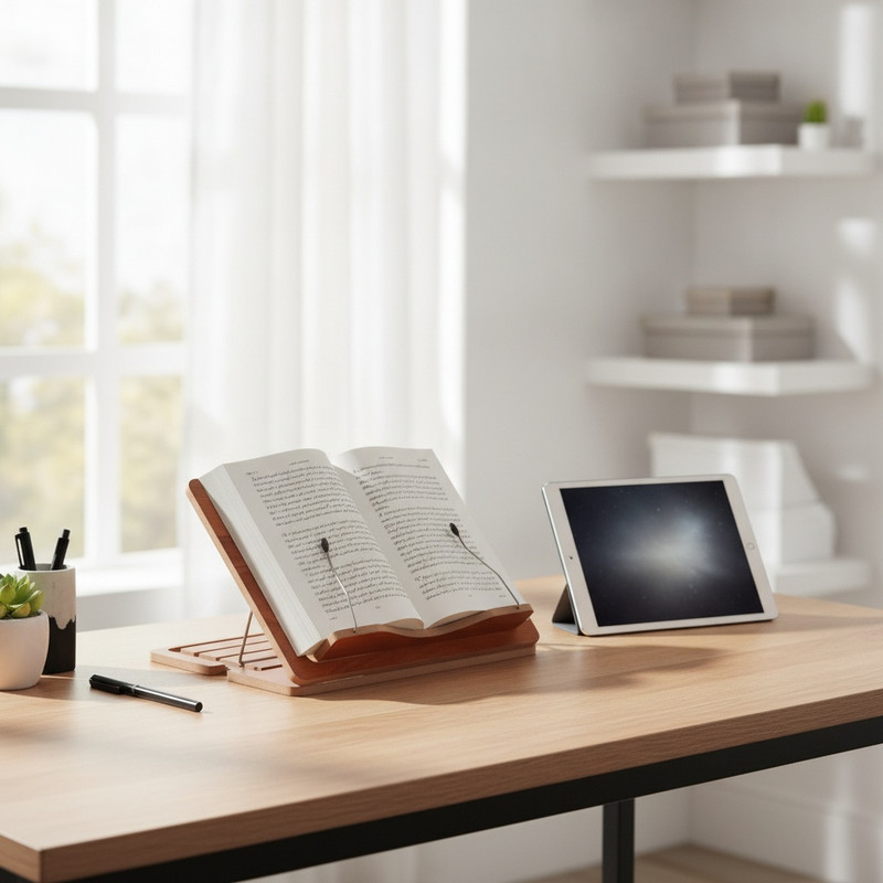 نگهدارنده کتاب مدل کتابخوان پلاس
