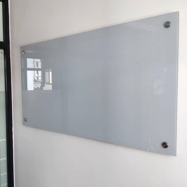 تخته وایت برد عکسنگ مدل شیشه ای AXANG-LACOBEL-12080 سایز 120x80 سانتی متر
