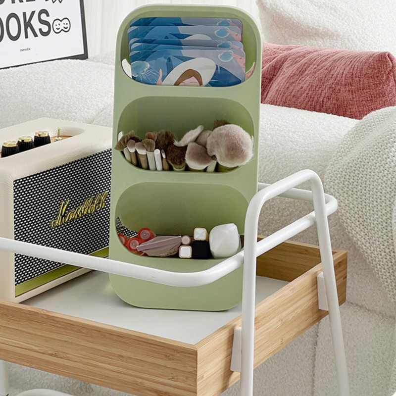 جامدادی رومیزی مدل Three Layer Macaron Compartmentalize