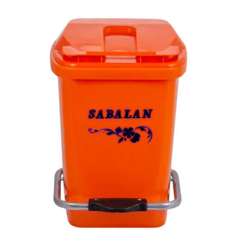 سطل زباله سبلان مدل پدال کد 12L