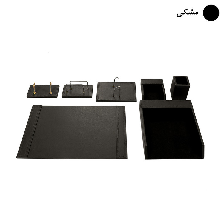 ست لوازم اداری رومیزی مدل V701 مجموعه 7 عددی