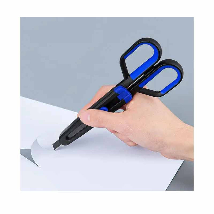 قیچی فیز مدل FZ21213-SB به همراه کاتر