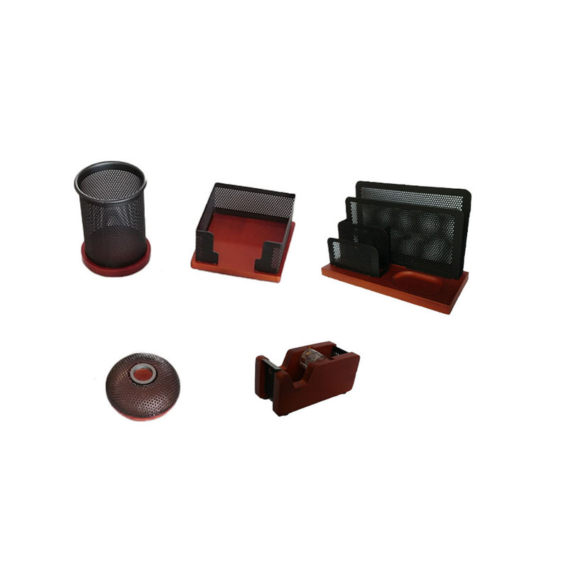 ست لوازم اداری رومیزی مدل M-05 مجموعه 5 عددی