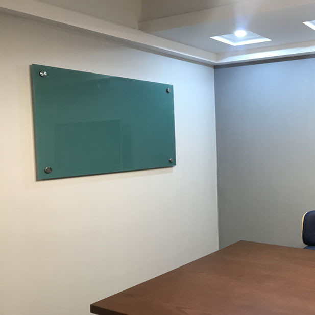 تخته وایت برد شیشه ای عکسنگ مدل CG12081 سایز 120x81 سانتی متر