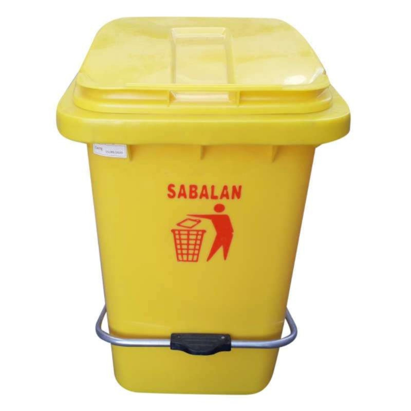 سطل زباله سبلان مدل پدال فلزی 20L