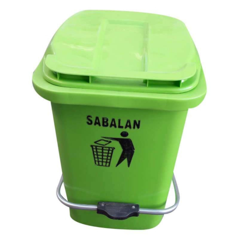 سطل زباله سبلان مدل پدال فلزی 20L