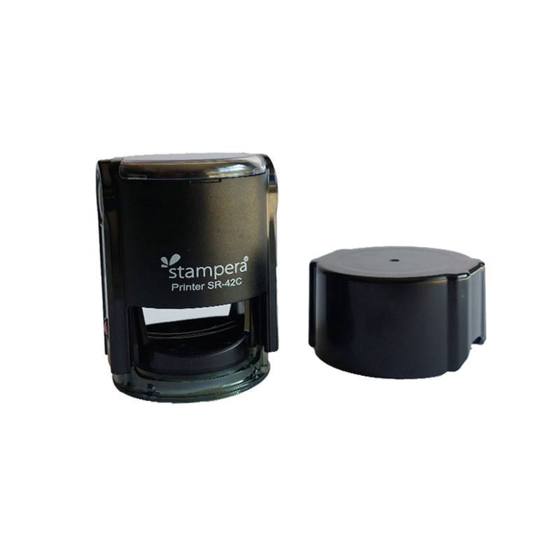 مهر استمپرا مدل SR-42C طرح دایره به همراه جوهر