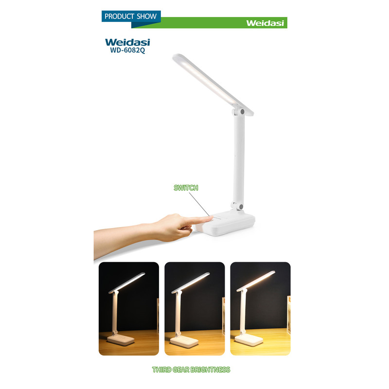 چراغ مطالعه ویداسی مدل شارژی WD_6082Q