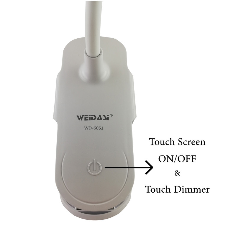 چراغ مطالعه شارژی ویداسی مدل WD-6051
