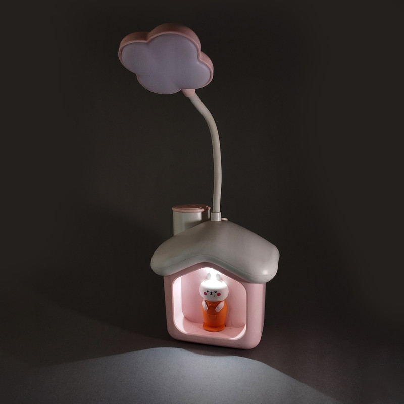 چراغ مطالعه شارژی مدل خرگوش عروسکی