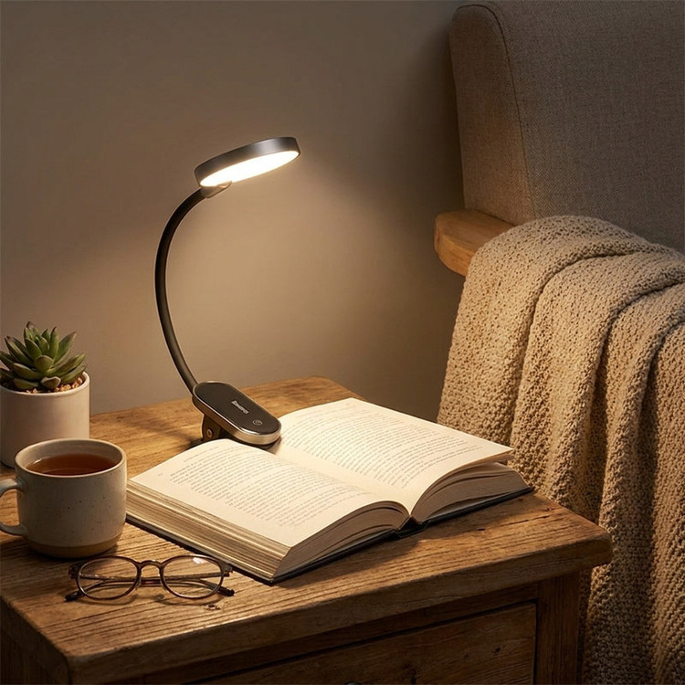 چراغ مطالعه باسئوس مدل COMFORT READING MINI CLIP