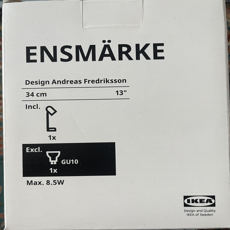 چراغ مطالعه ایکیا مدل ENSMÄRKE