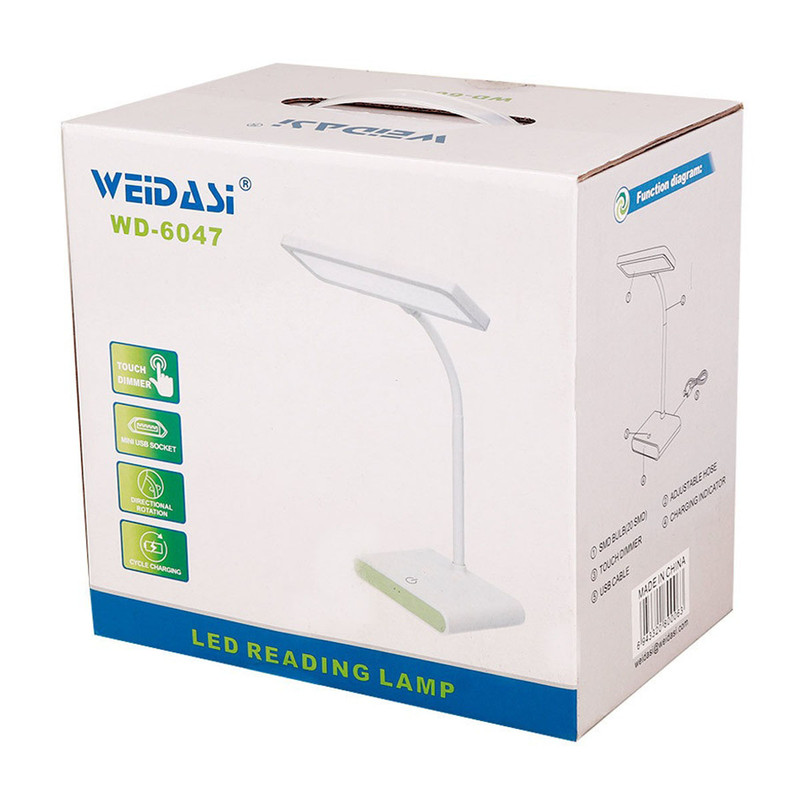 چراغ مطالعه شارژی ویداسی مدل WD-6047