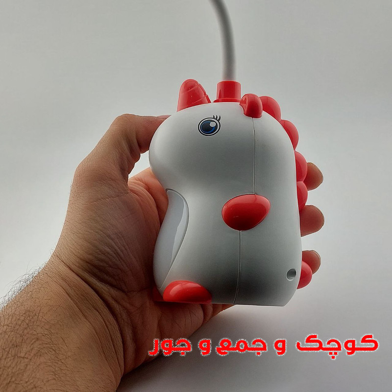 چراغ مطالعه شارژی مدل UNI-65 طرح یونیکورن