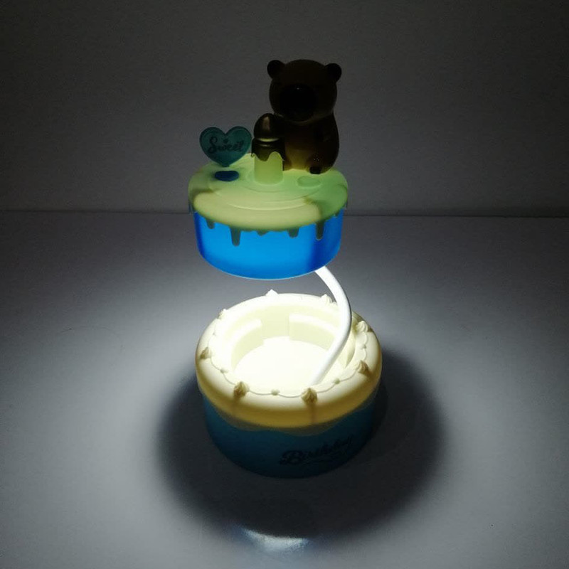 چراغ مطالعه شارژی مدل فانتزی کد 355