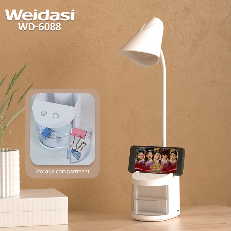 چراغ مطالعه شارژی ویداسی مدل WD-6088