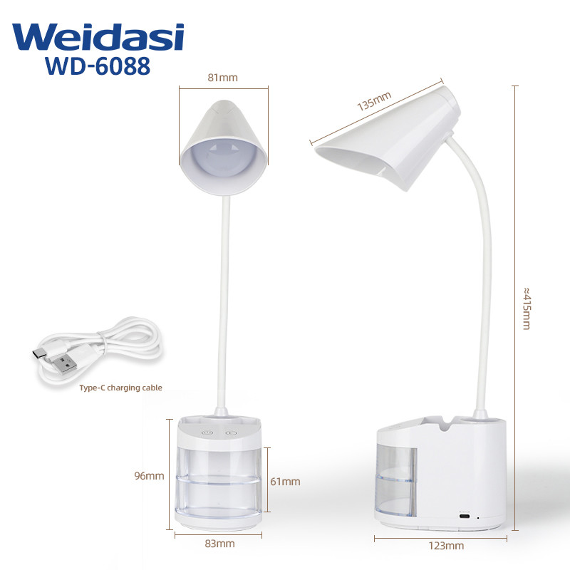 چراغ مطالعه شارژی ویداسی مدل WD-6088