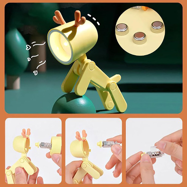 چراغ مطالعه مدل MINI DOG