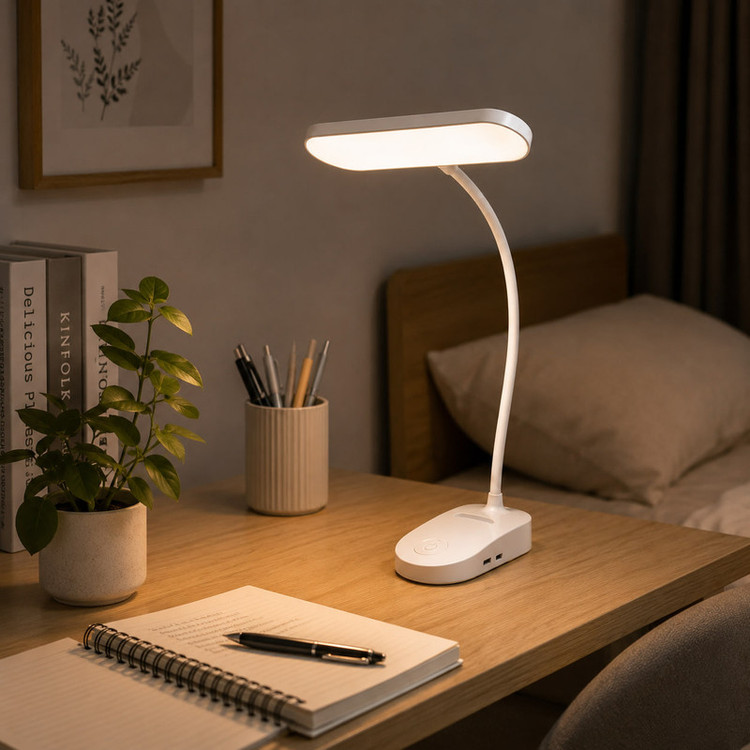 چراغ مطالعه شارژی مدل لوکس کد d18