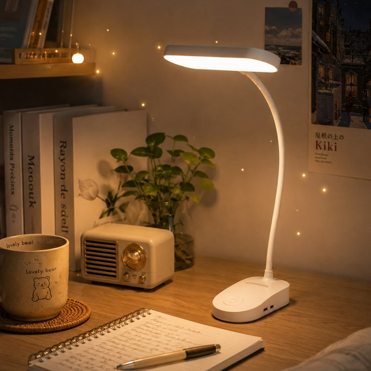 چراغ مطالعه شارژی مدل لوکس کد d18