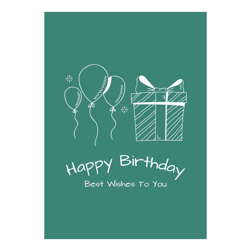 کارت پستال مدل Happy birthday کد 08
