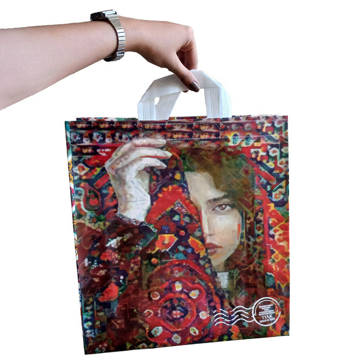 ساک هدیه مدل سنتی طرح اسلیمی کد 613