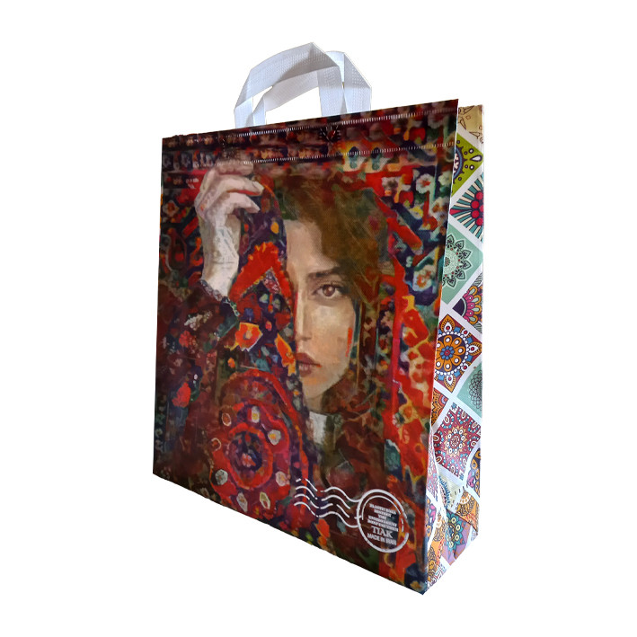 ساک هدیه مدل سنتی طرح اسلیمی کد 613