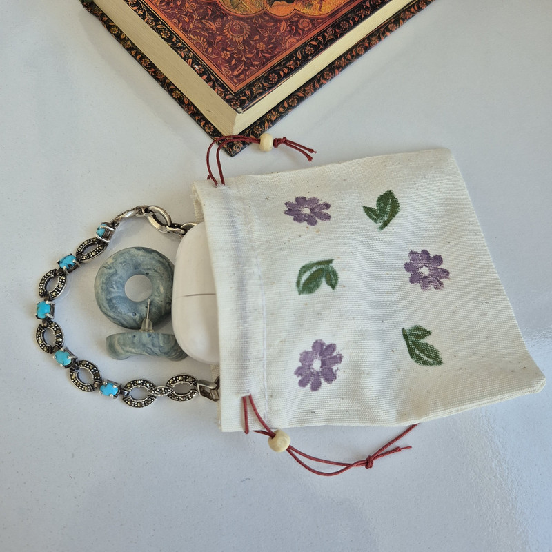 ساک هدیه مدل بنفشه کد 03