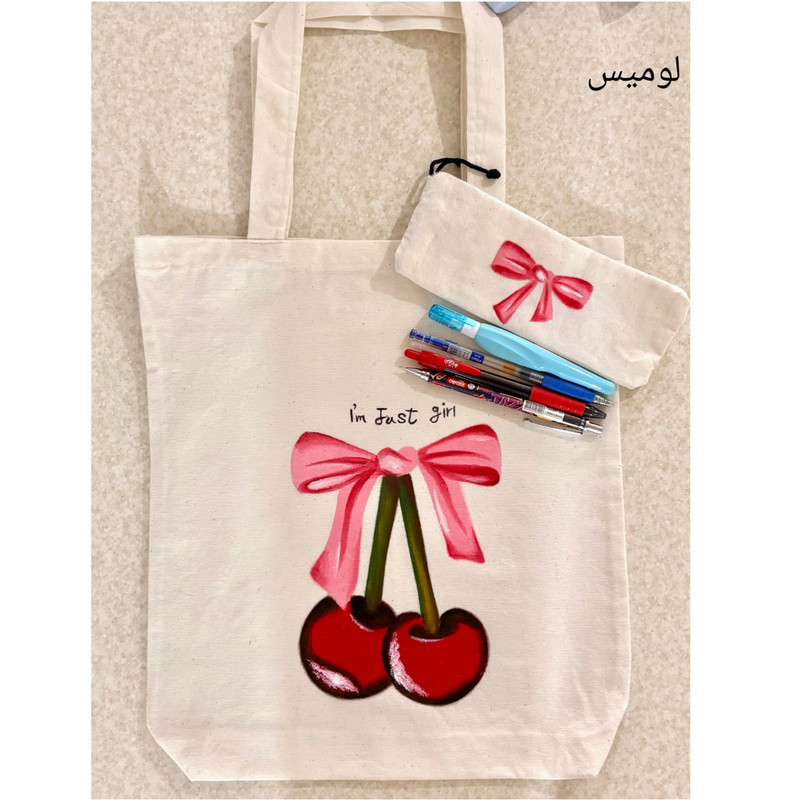 ساک خرید طرح آلبالو