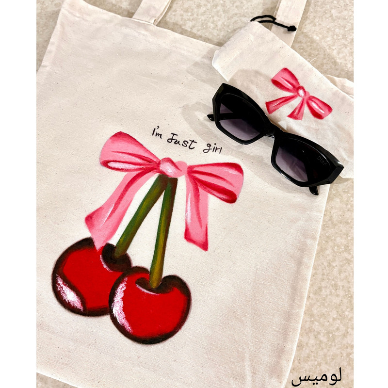 ساک خرید طرح آلبالو