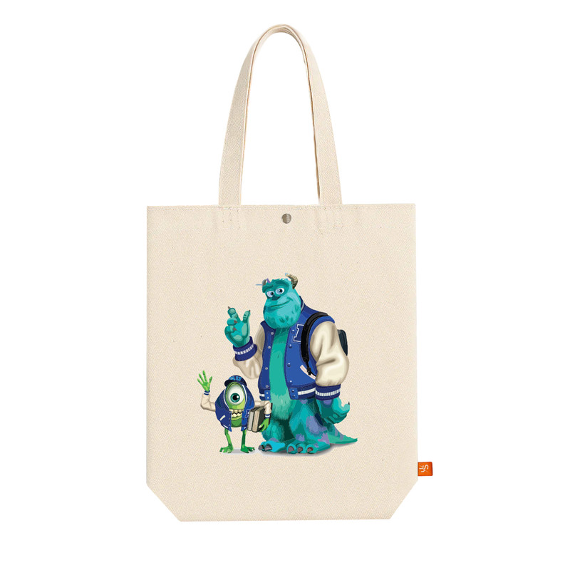 ساک خرید پارچه ای آس استایل من طرح سالیوان  کد Kids-1089