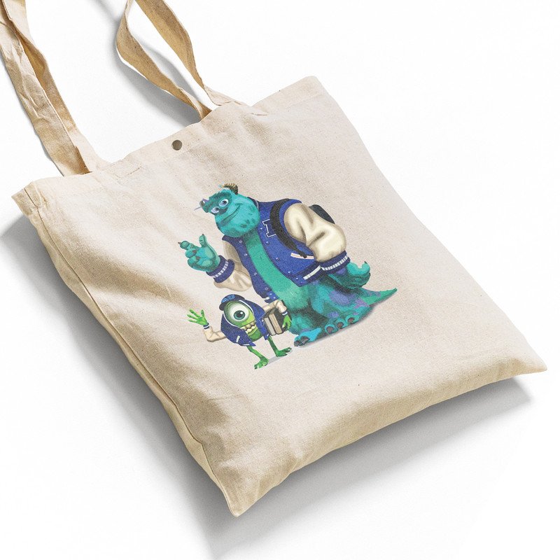ساک خرید پارچه ای آس استایل من طرح سالیوان کد Kids-1089