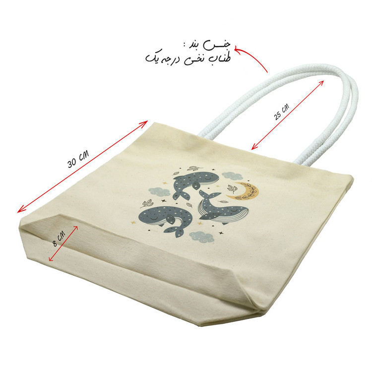 ساک خرید شادیت مدل نهنگ کد 842