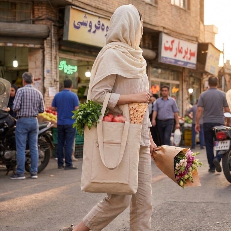ساک دستی الیزاسوینگ مدل کلاسیک مجموعه دو عددی