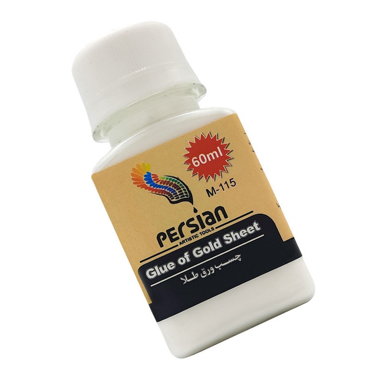 چسب ورق طلا پرشین مدل M-115 حجم 60 میلی لیتر