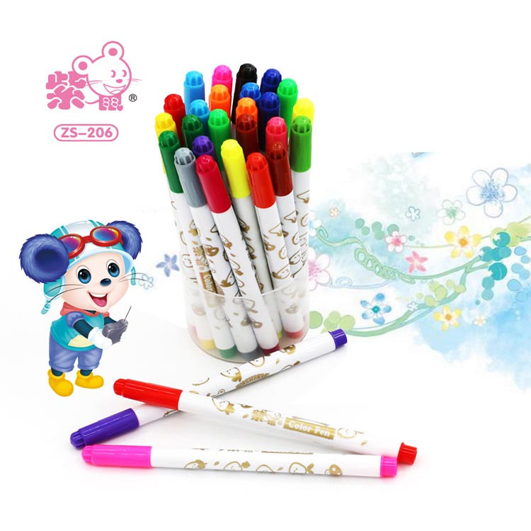 ماژیک رنگ آمیزی 12 رنگ مدل MiNi color pen کد ZS-206