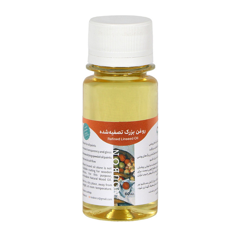 روغن بزرک تصفیهشده نوبُن مدل RS حجم 60 میلیلیتر
