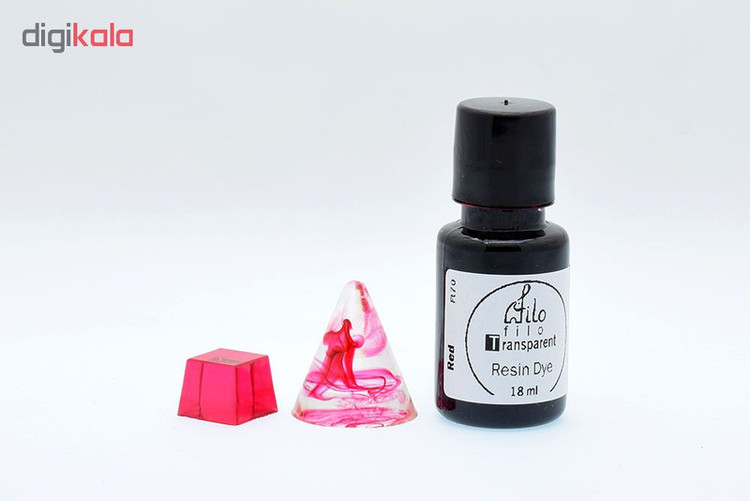جوهر رنگ رزین اپوکسی فیلو مدل Resin Dye حجم 18 میلی لیتر