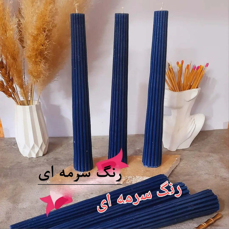 رنگ تزئین شمع دارینا مدل 02 مکعبی بسته 2 عددی