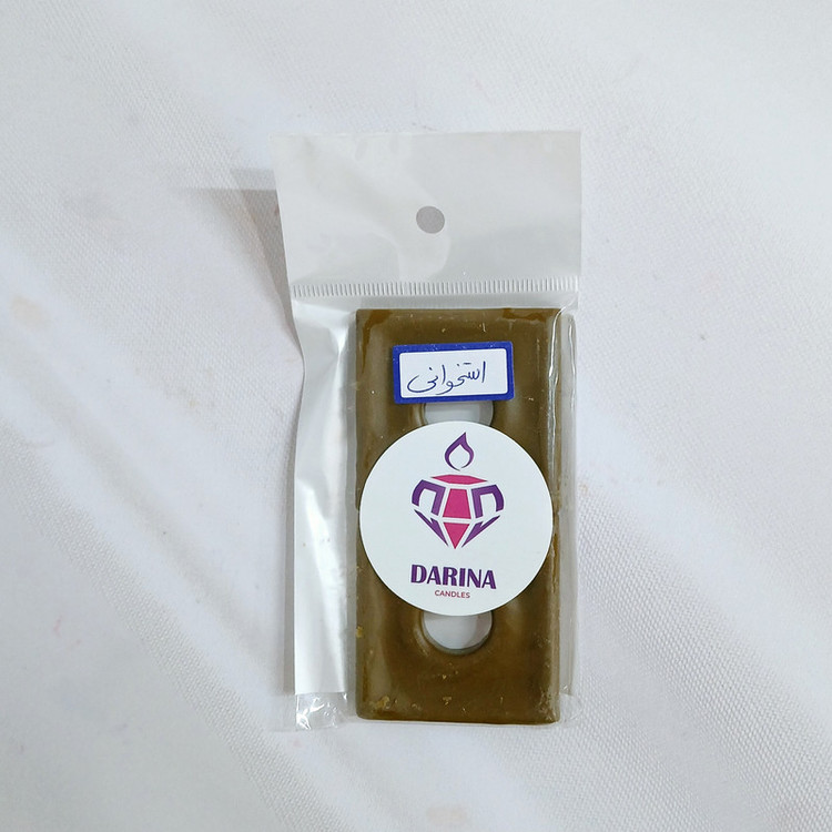 رنگ تزئین شمع دارینا مدل 02 مکعبی بسته 2 عددی