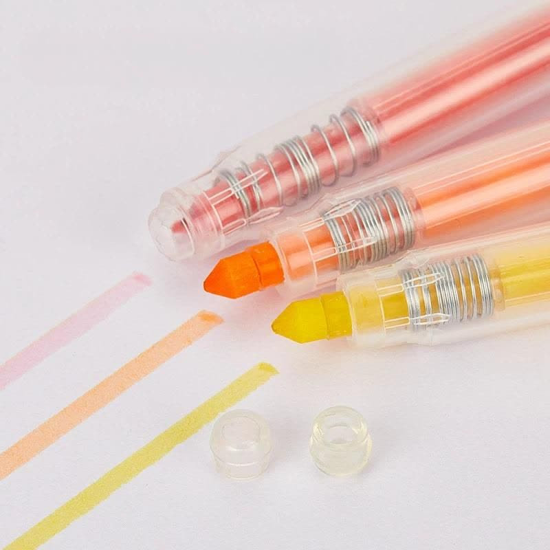 ماژیک علامت گذار زیشوا مدل فشاری کد F0649 بسته 6 عددی