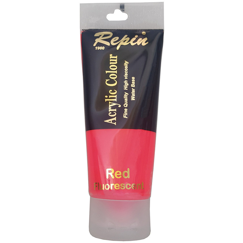 رنگ اکریلیک رپین مدل Flourscent حجم 75 میلیلیتر