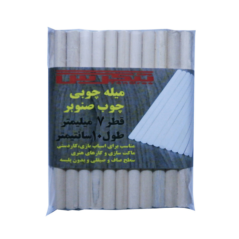 میله چوبی تنگرس مدل SG-010-07  بسته 34 عددی