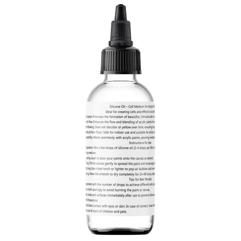 روغن سیلیکون مدل Medium Viscosity حجم 60 میلیلیتر